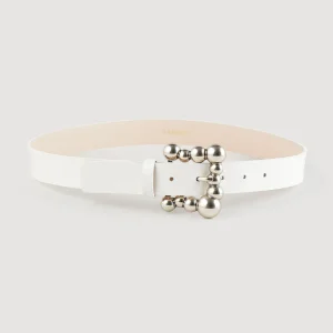 Cinturón con hebilla de bolas