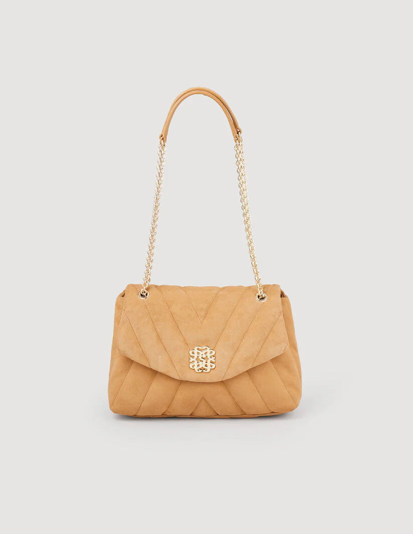 Bolso Mila de ante acolchado - Imagen 8