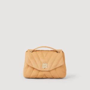 Bolso Mila de ante acolchado