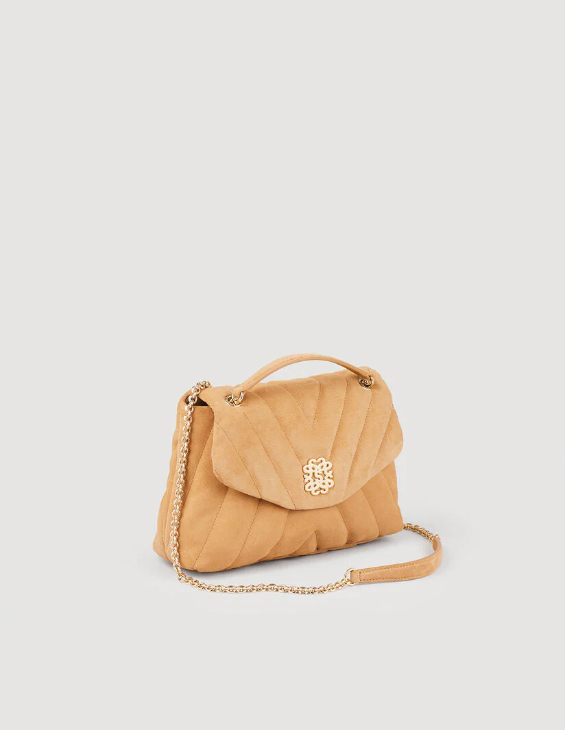 Bolso Mila de ante acolchado - Imagen 7