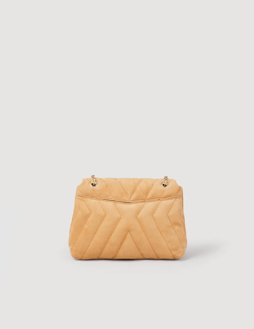 Bolso Mila de ante acolchado - Imagen 6