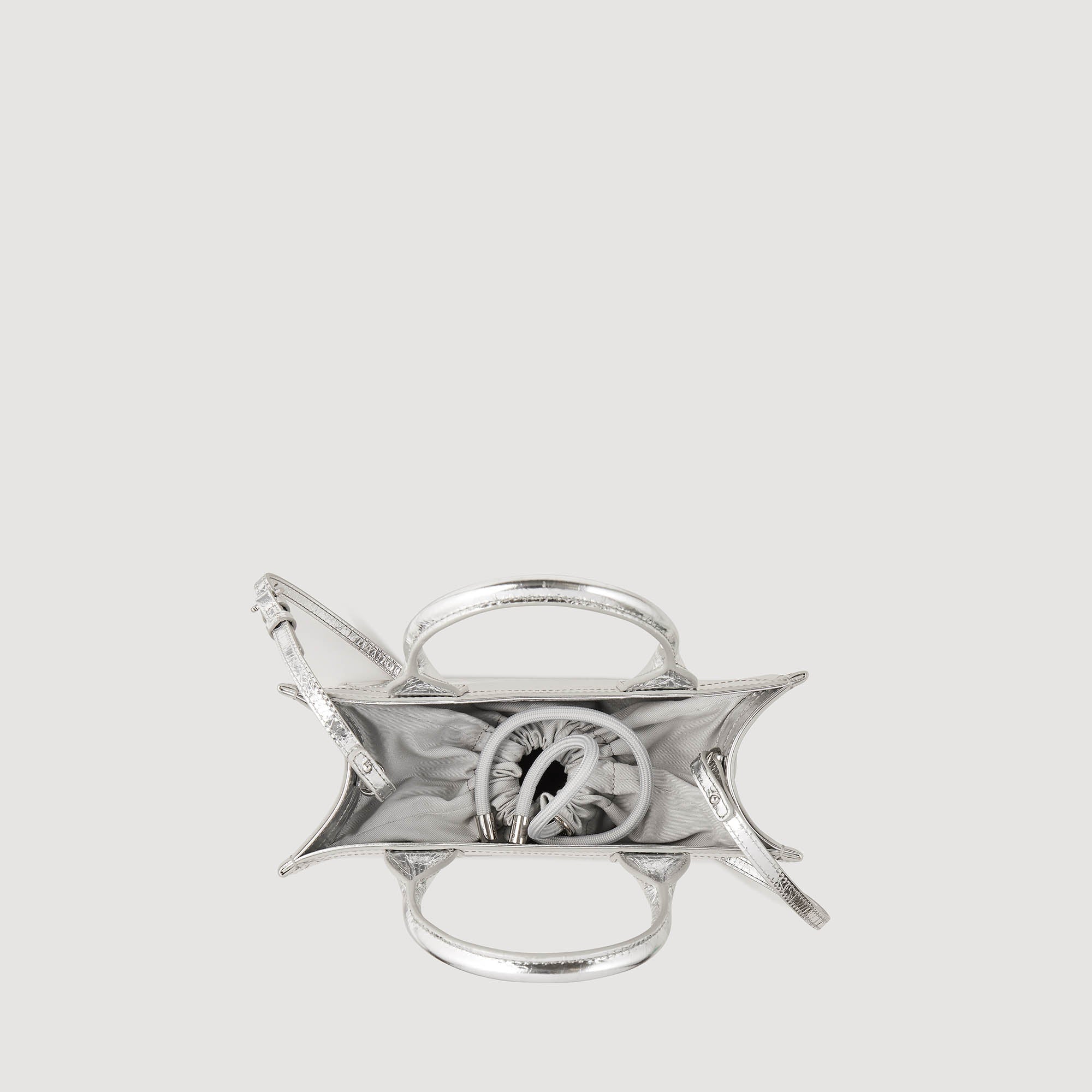 Pequeño bolso Kasbah de cuero metalizado - Imagen 4