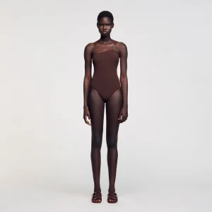 Body asimétrico con cuentas