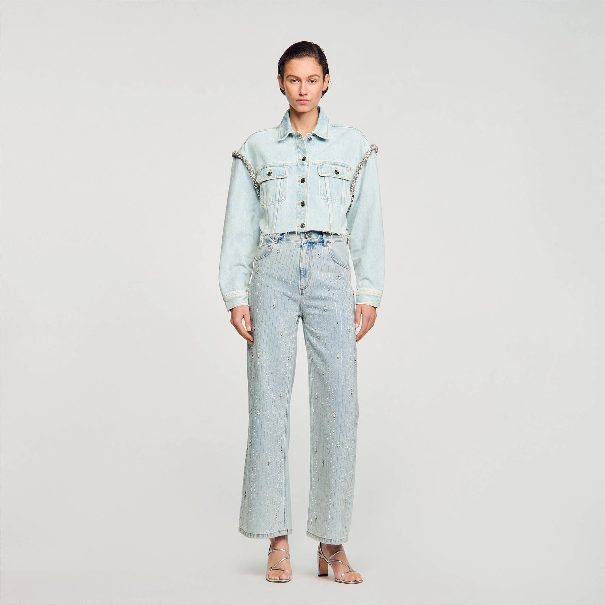 Cazadora vaquera corta - Imagen 4