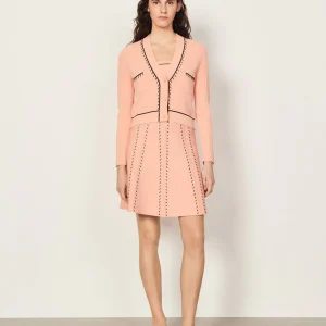 Cárdigan con bordado