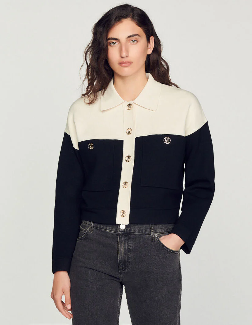 Cárdigan corto oversize - Imagen 3