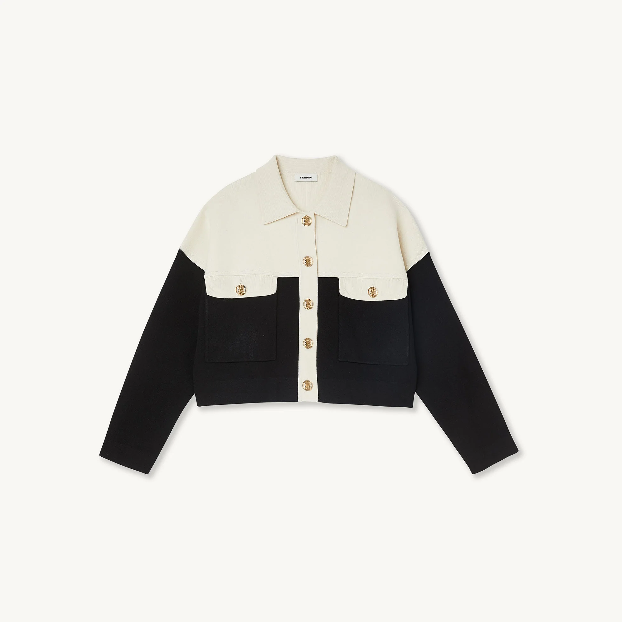 Cárdigan corto oversize - Imagen 6