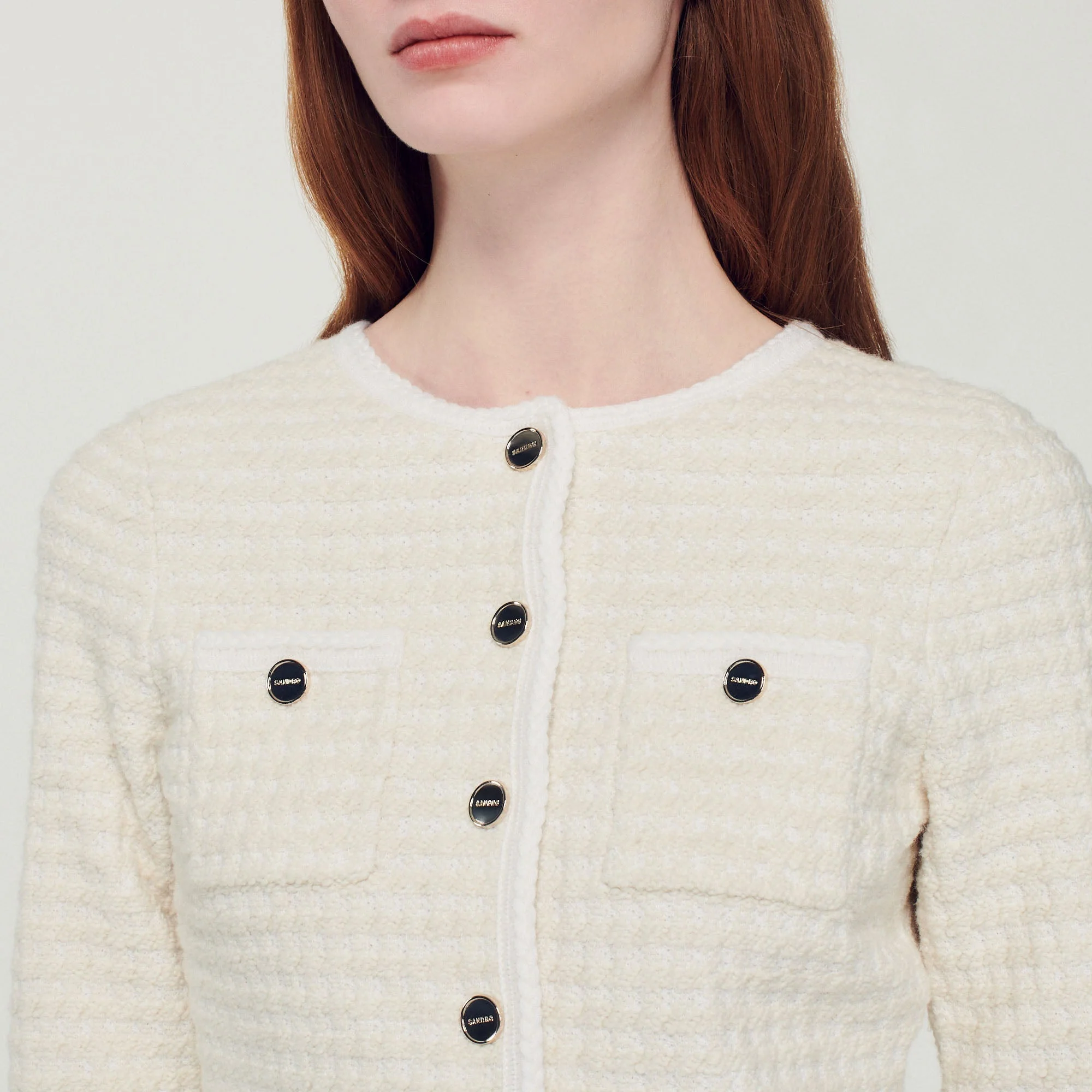 Cárdigan de tweed - Imagen 3