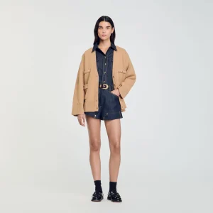 Cárdigan largo de lana