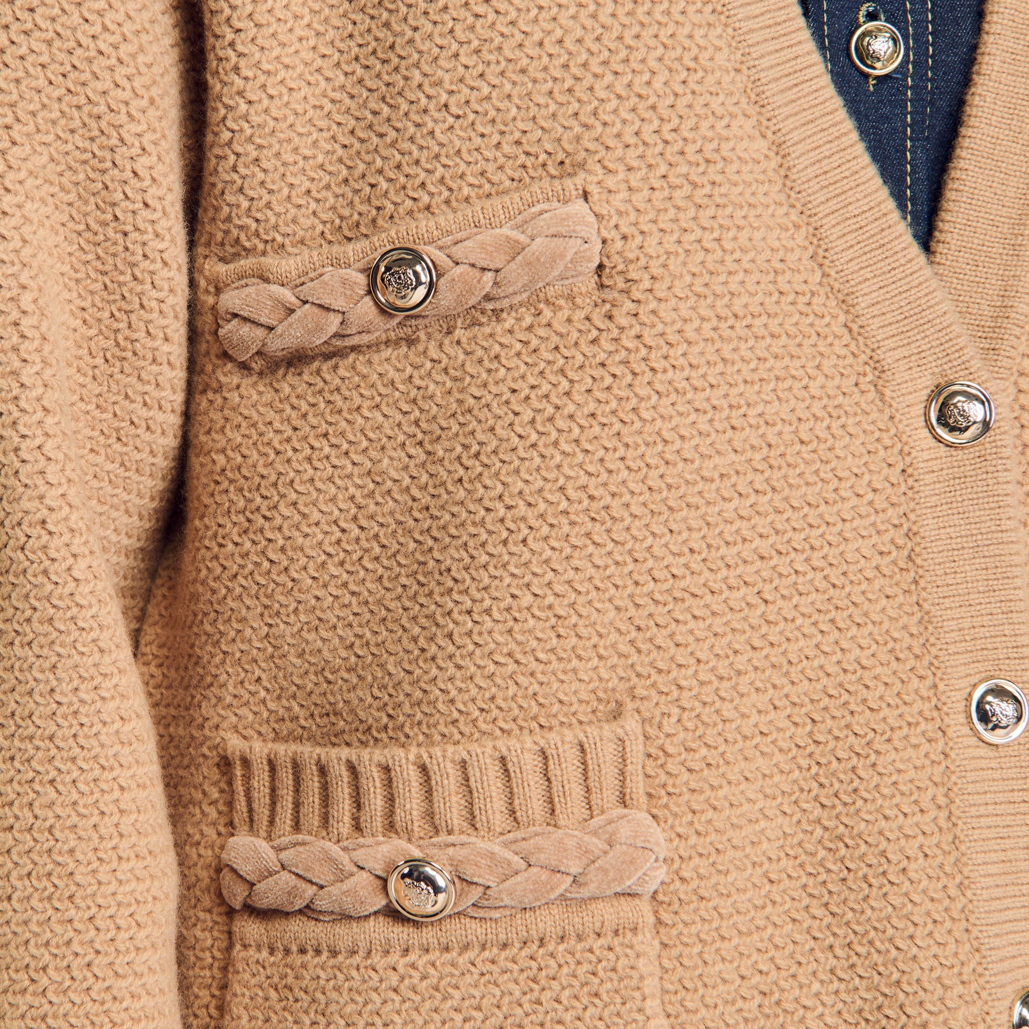 Cárdigan largo de lana - Imagen 3