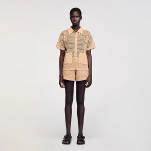 Cárdigan con strass