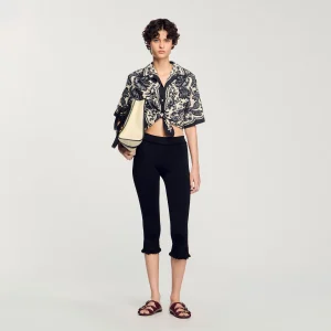 Camisa con estampado floral