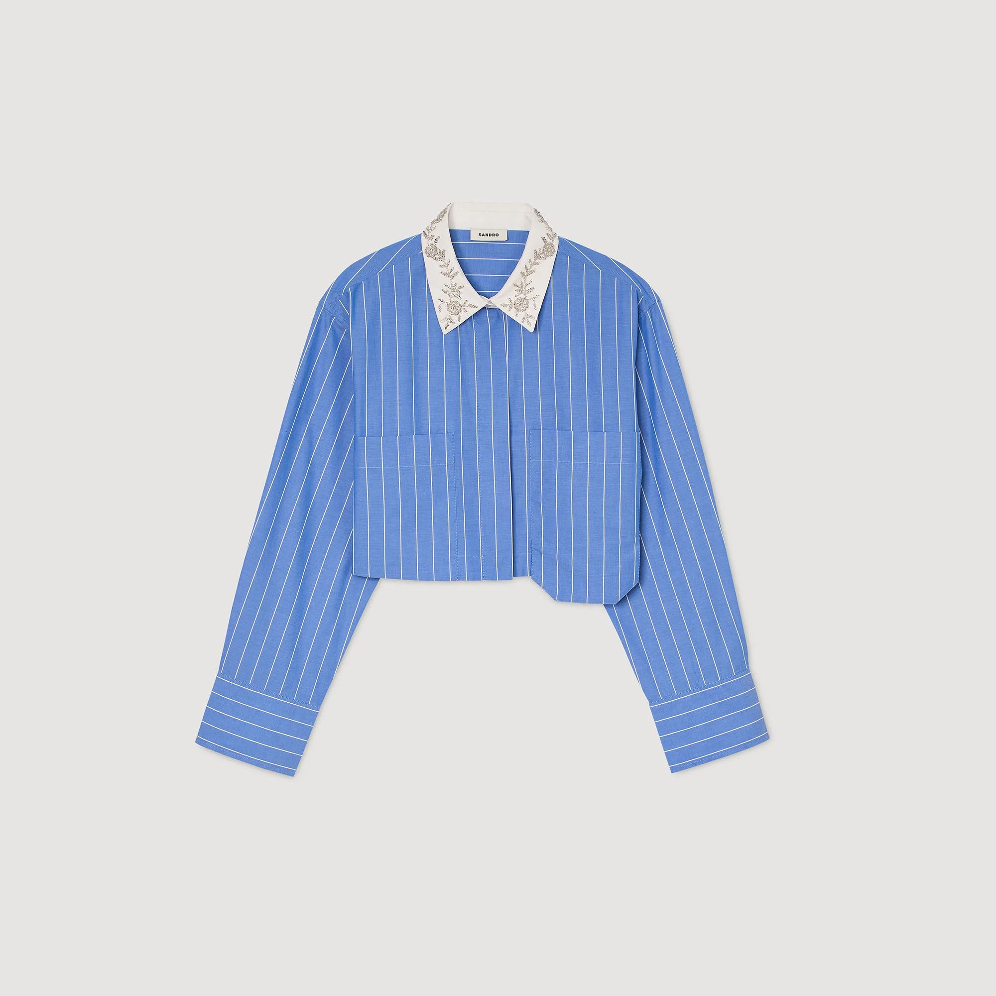 Camisa corta a rayas - Imagen 5