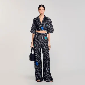 Camisa Sandro Louise Bourgeois de mujer