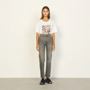 Vaqueros rectos elásticos