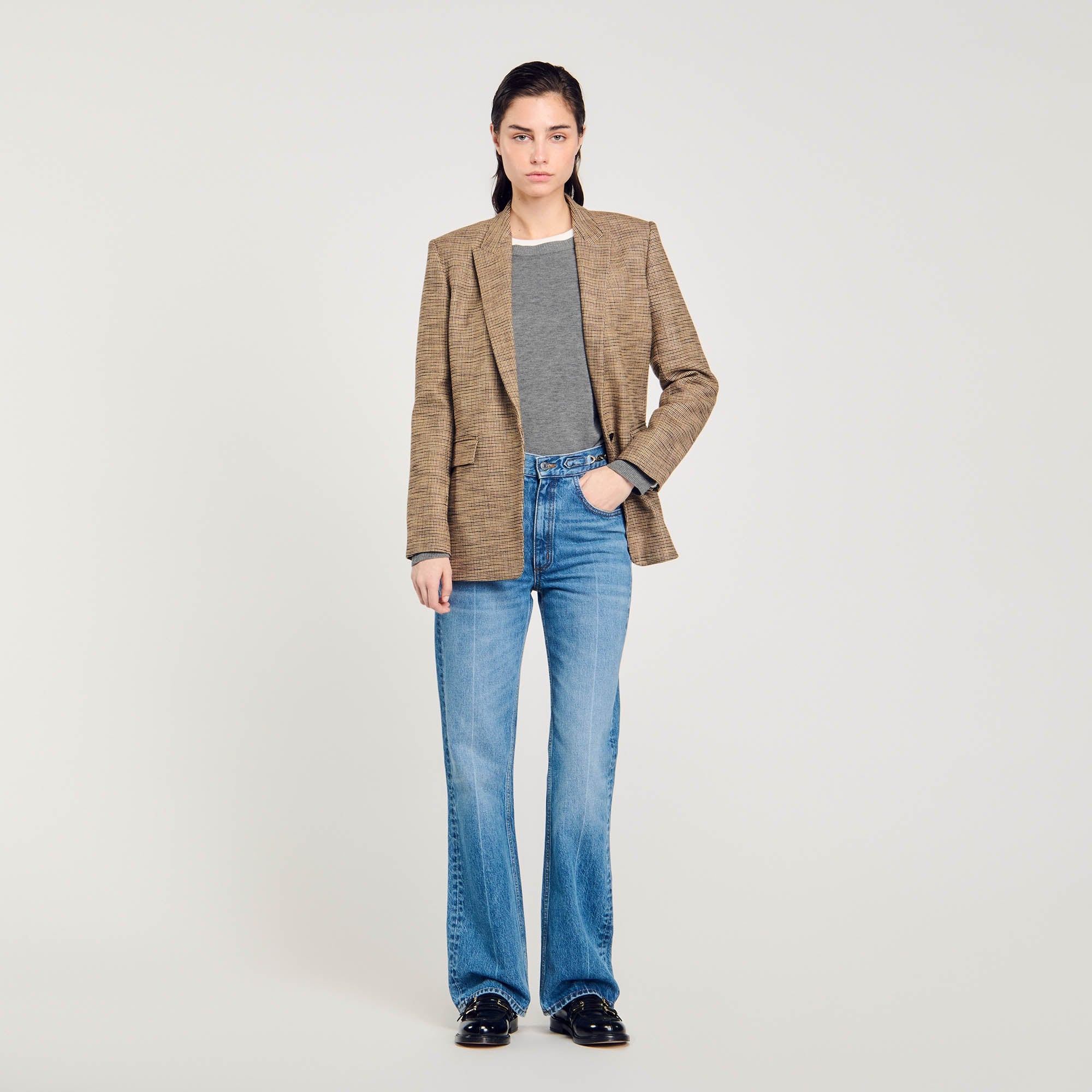 Vaquero con detalle de cadenas - Imagen 7