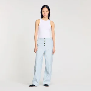 Vaquero estilo carpintero