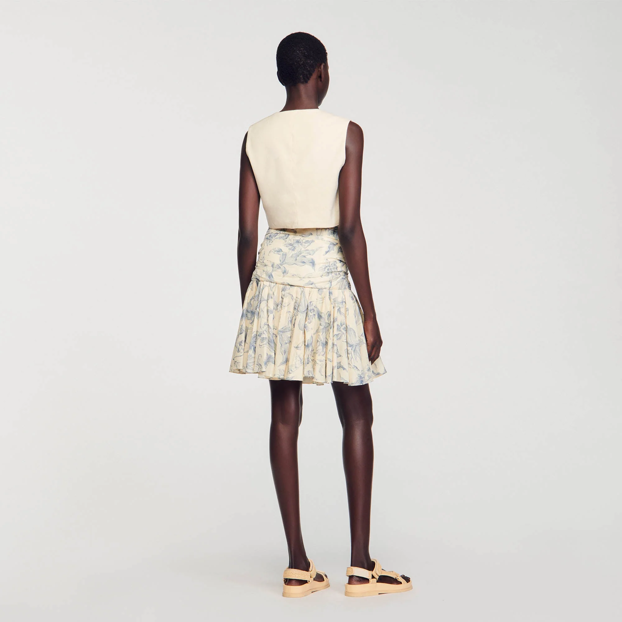 Falda de flores con volantes - Imagen 5