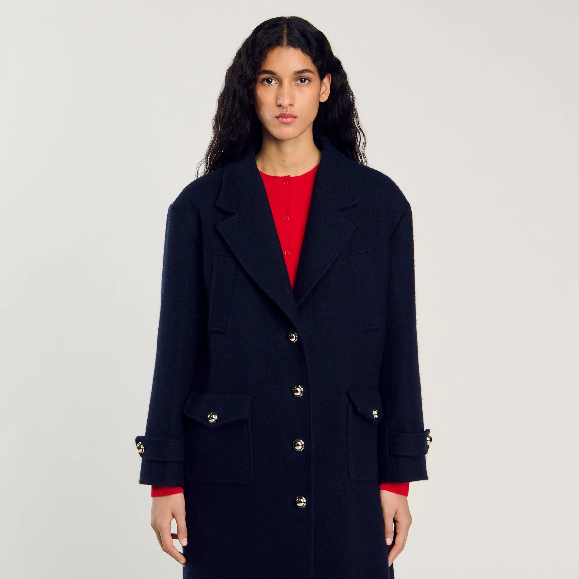 Abrigo largo entallado - Imagen 4