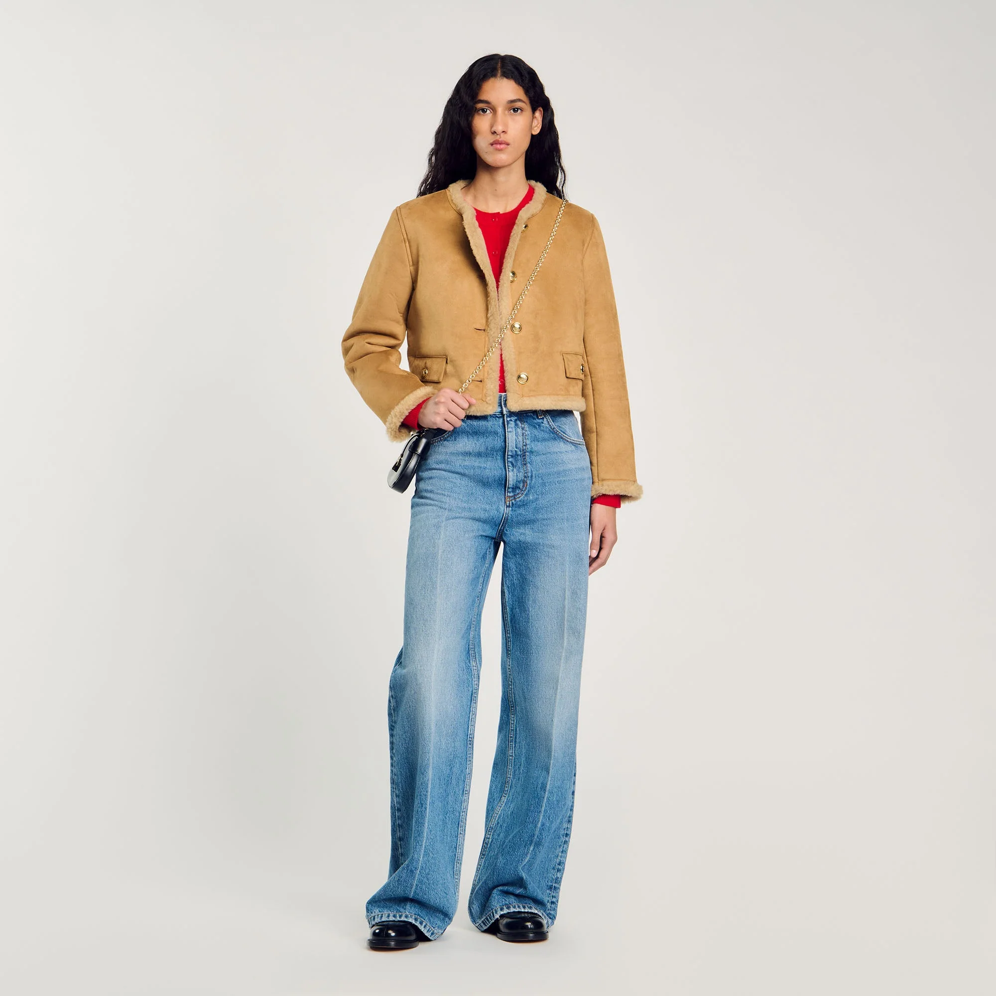 Chaqueta de pelo sintético - Imagen 4