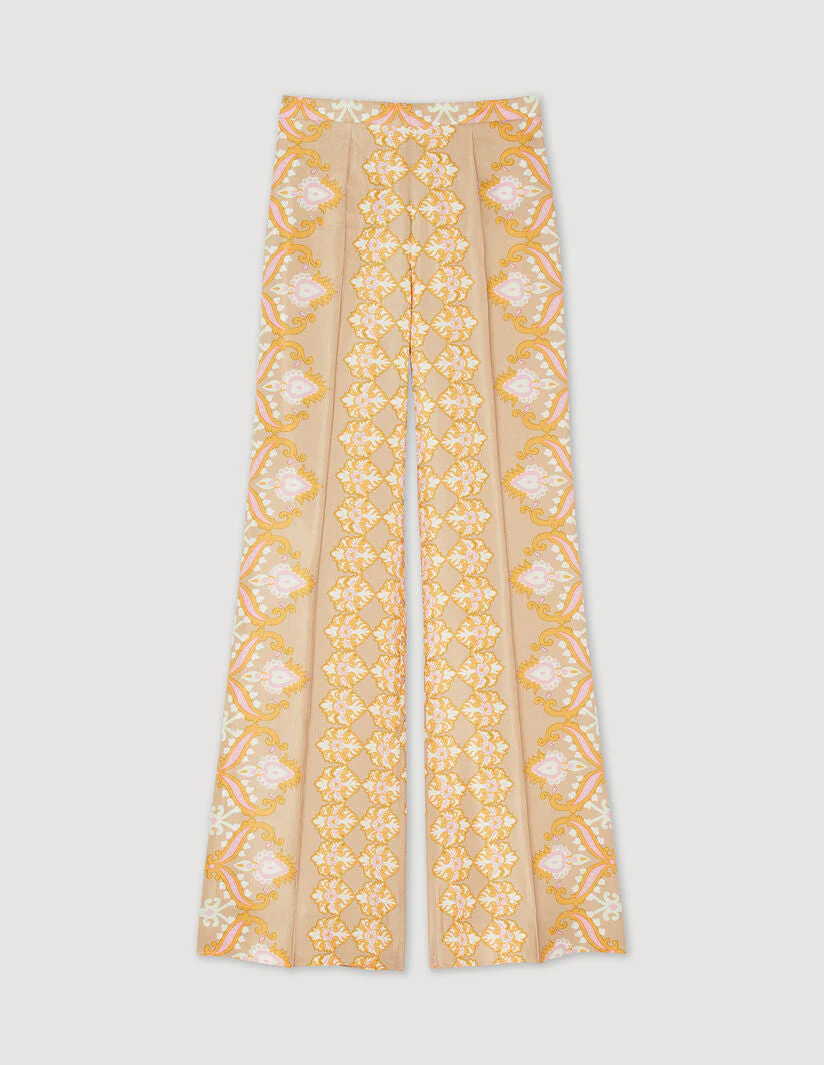 Pantalón fluido estampado - Imagen 6