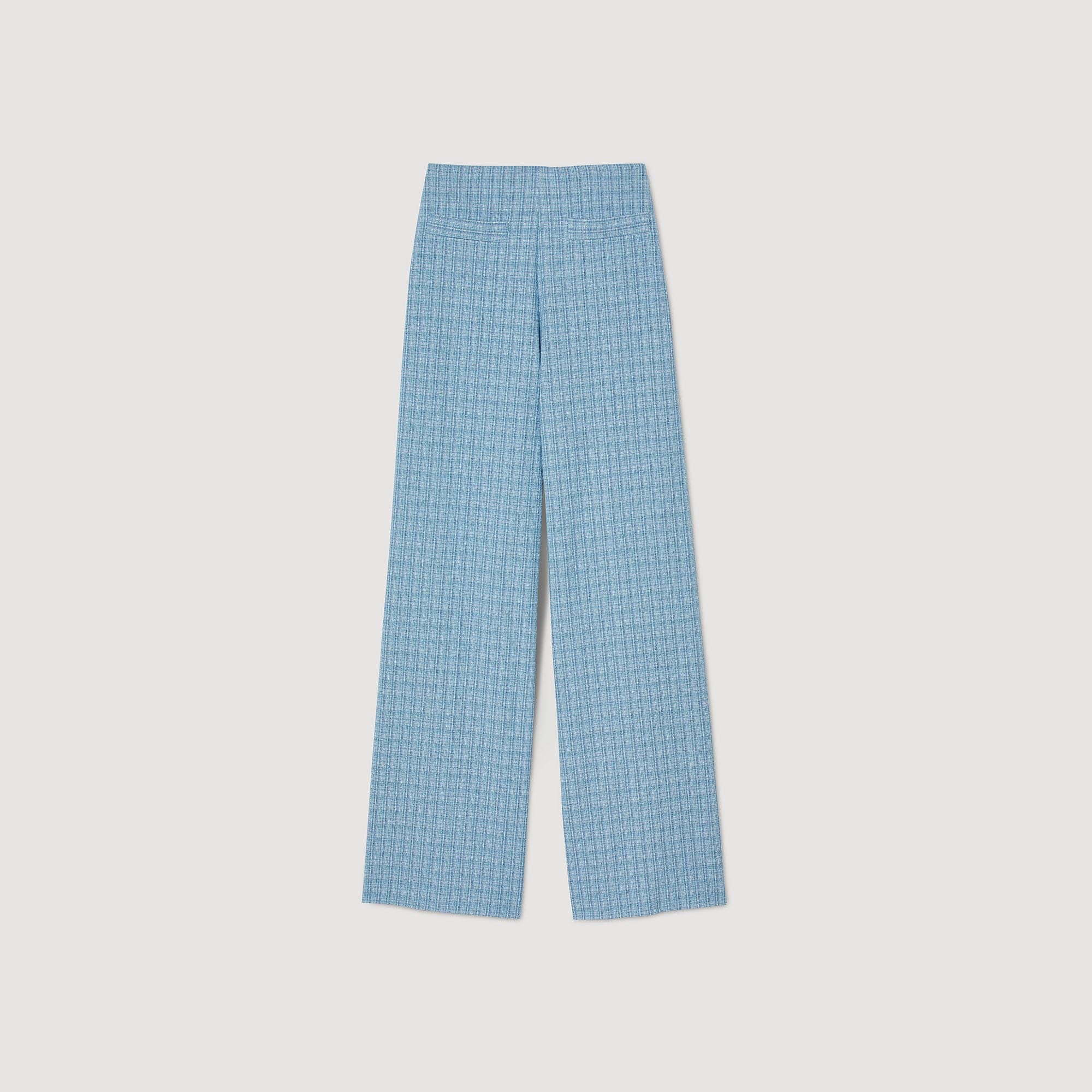 Pantalón ancho de tweed - Imagen 6