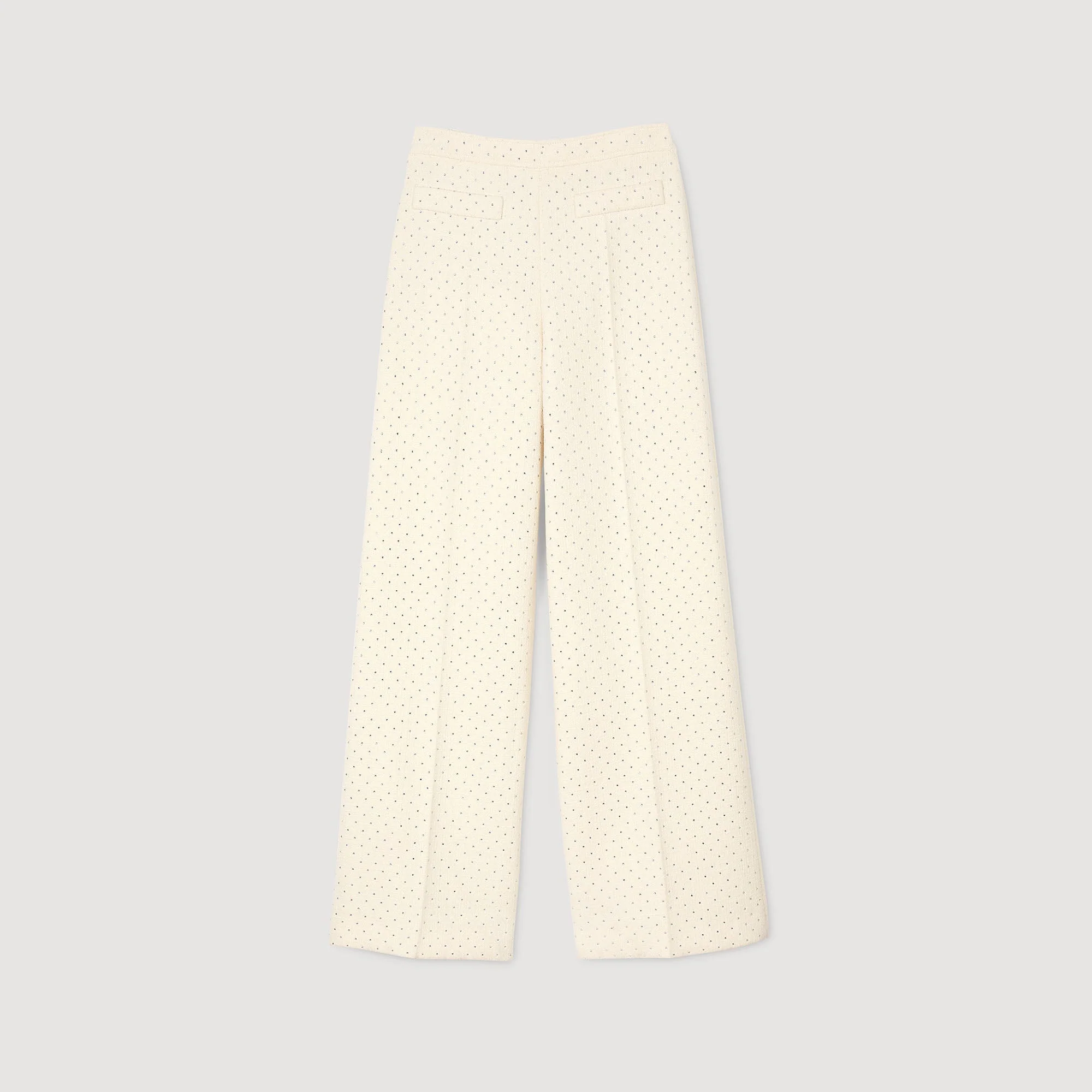 Pantalón de tweed con strass - Imagen 5