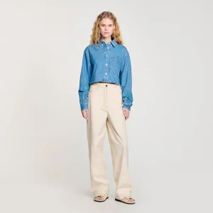 Vaquero con cordones