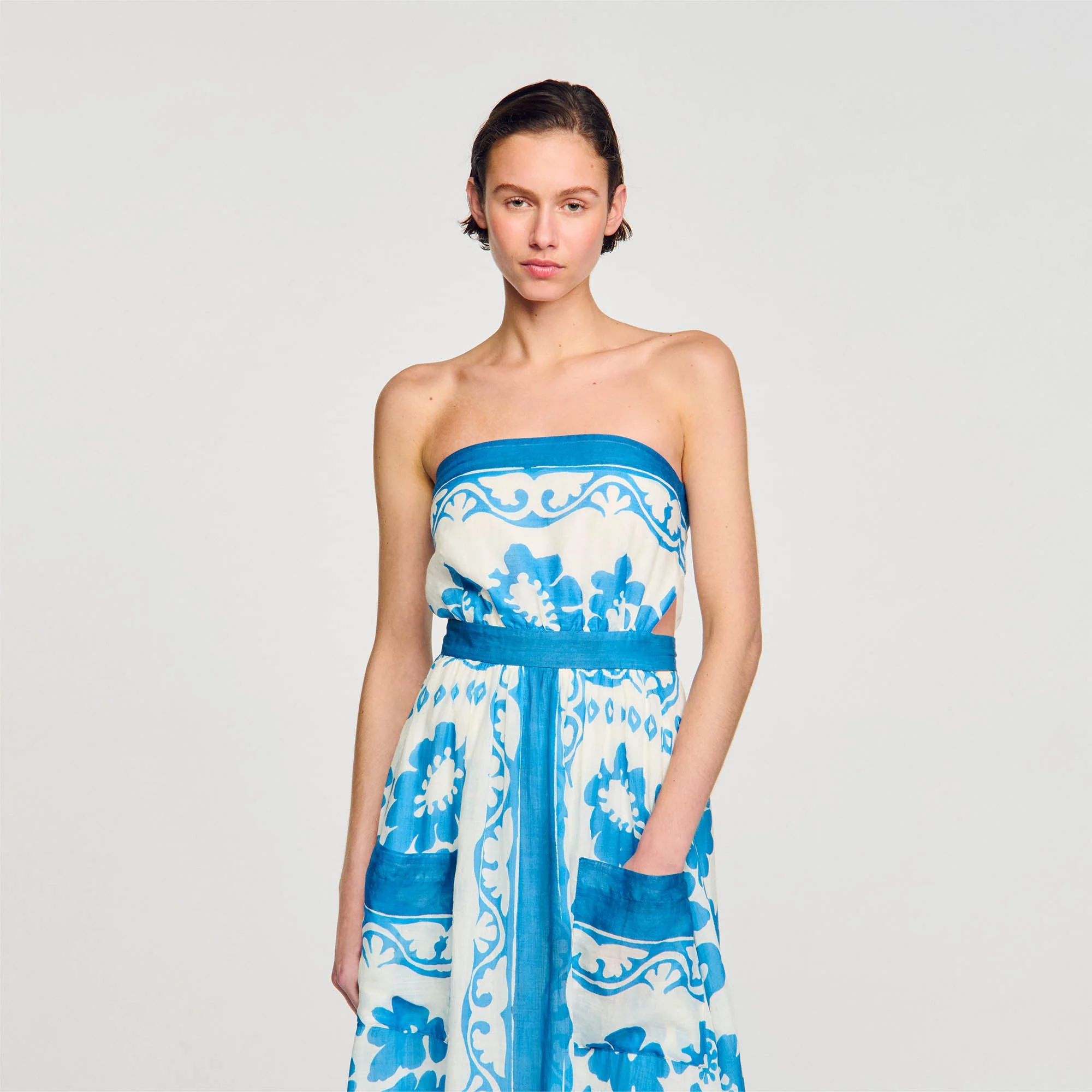 Vestido palabra de honor - Imagen 3