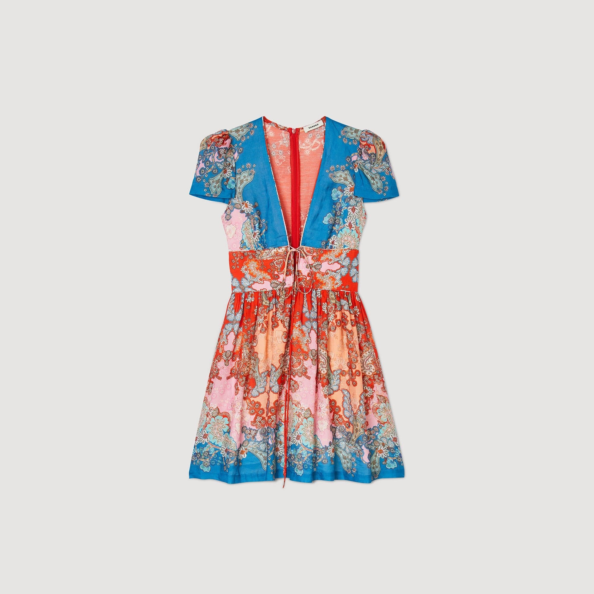 Vestido corto estampado - Imagen 5