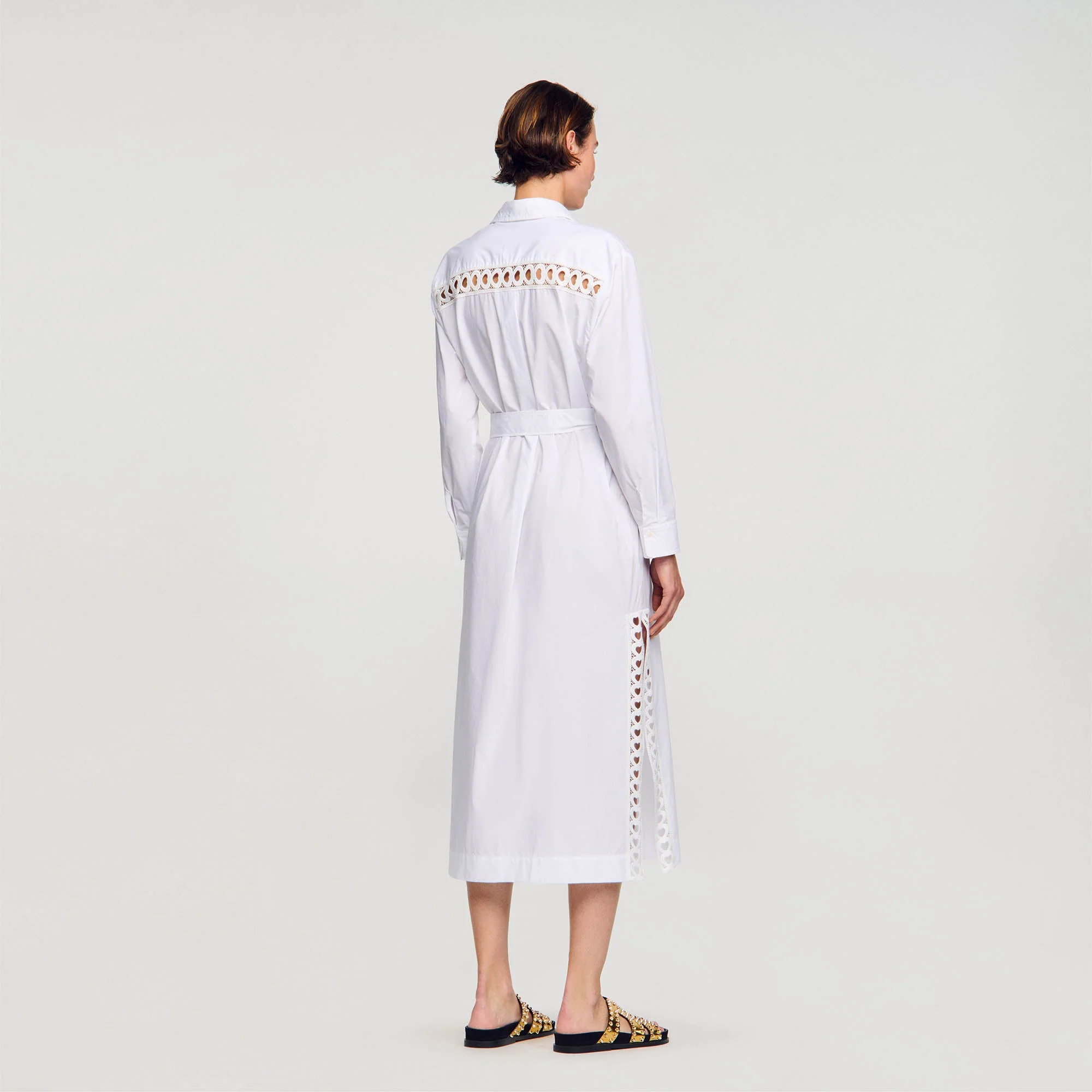 Vestido camisero largo - Imagen 5