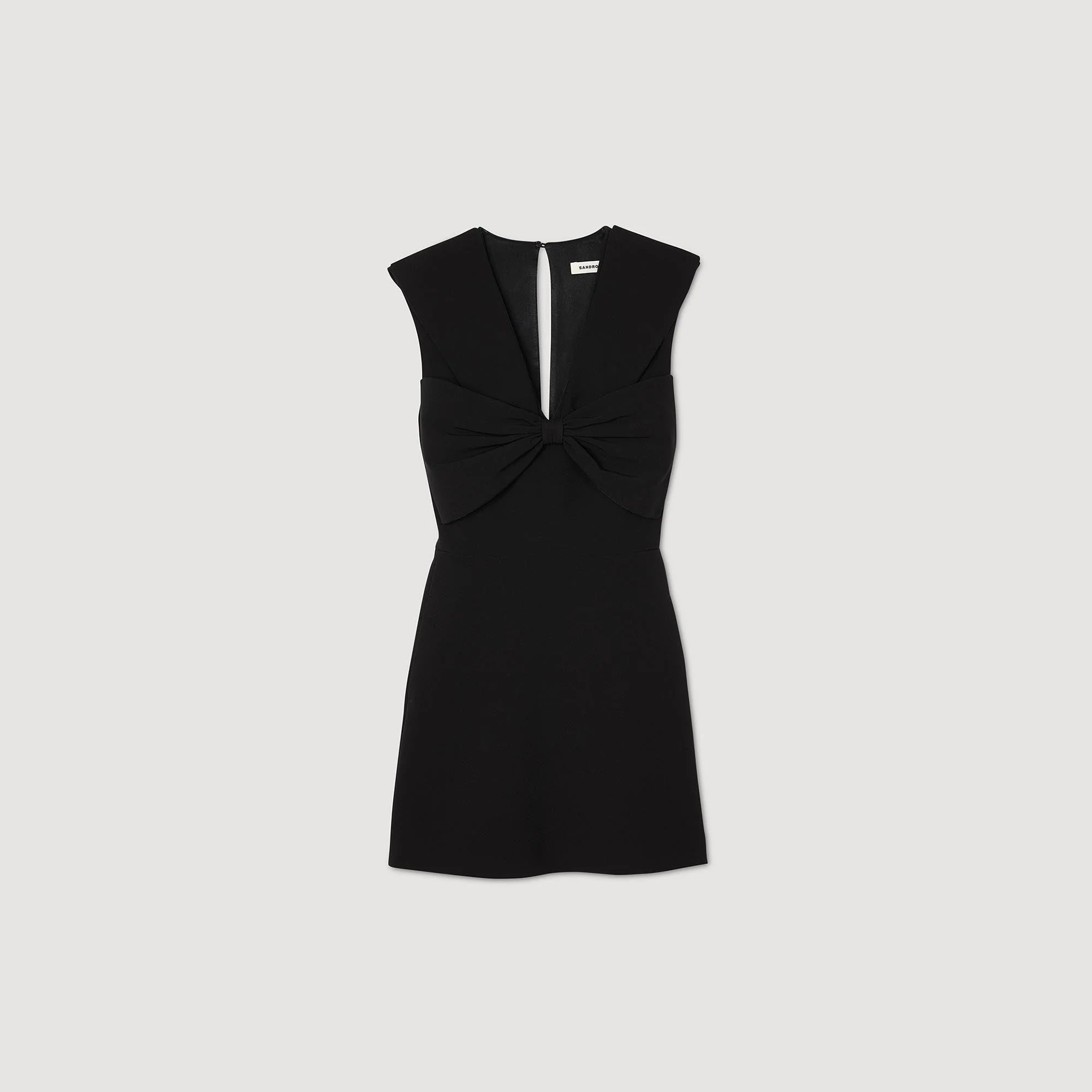 Vestido corto con lazo - Imagen 6