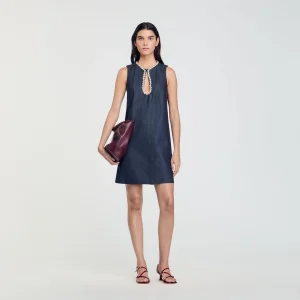 Vestido corto Sandro