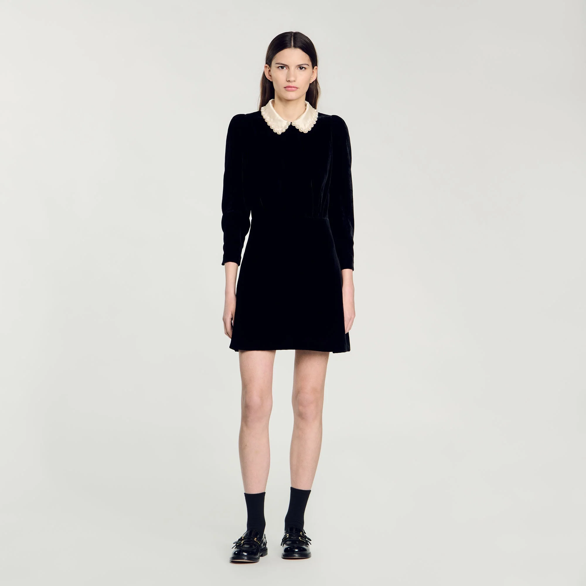 Vestido de terciopelo - Imagen 3