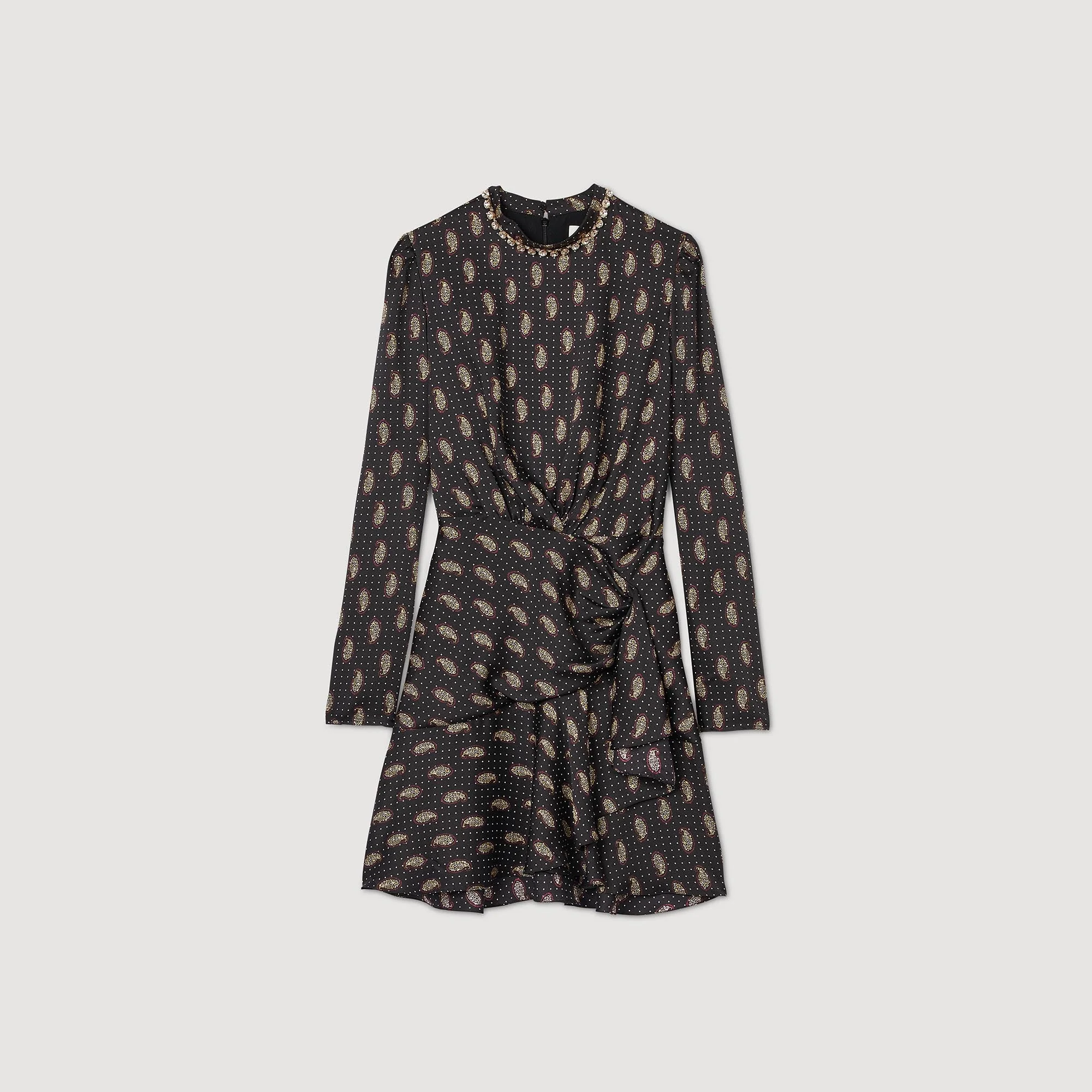 Vestido corto estampado - Imagen 6