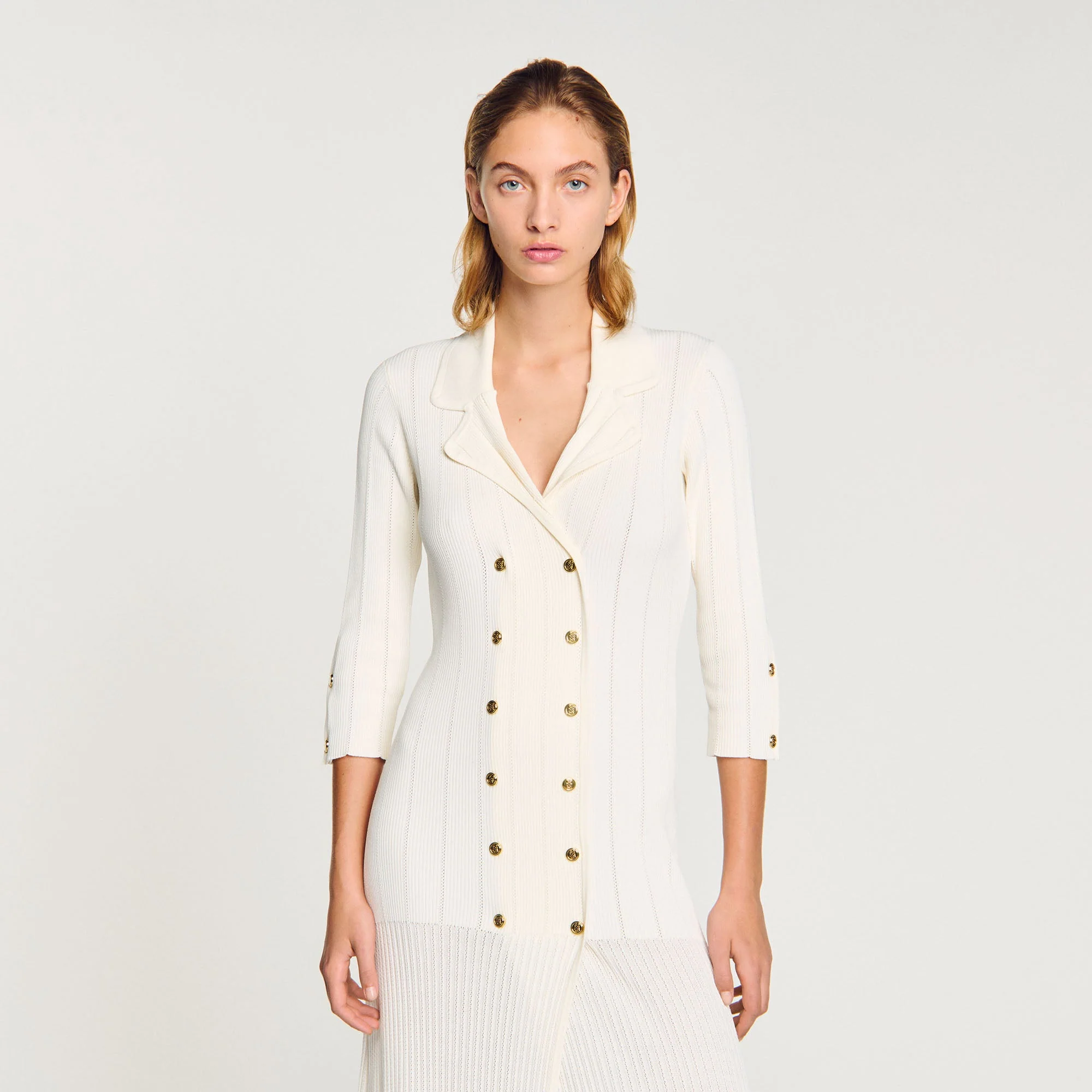 Vestido largo de punto - Imagen 5