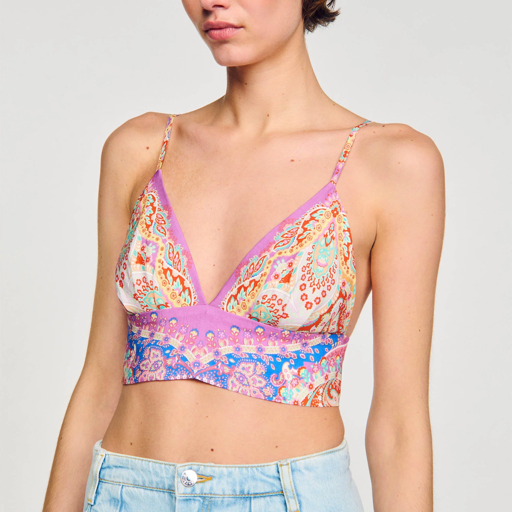 Bralette estampado - Imagen 4