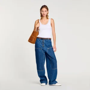 Camiseta de tirantes acanalada