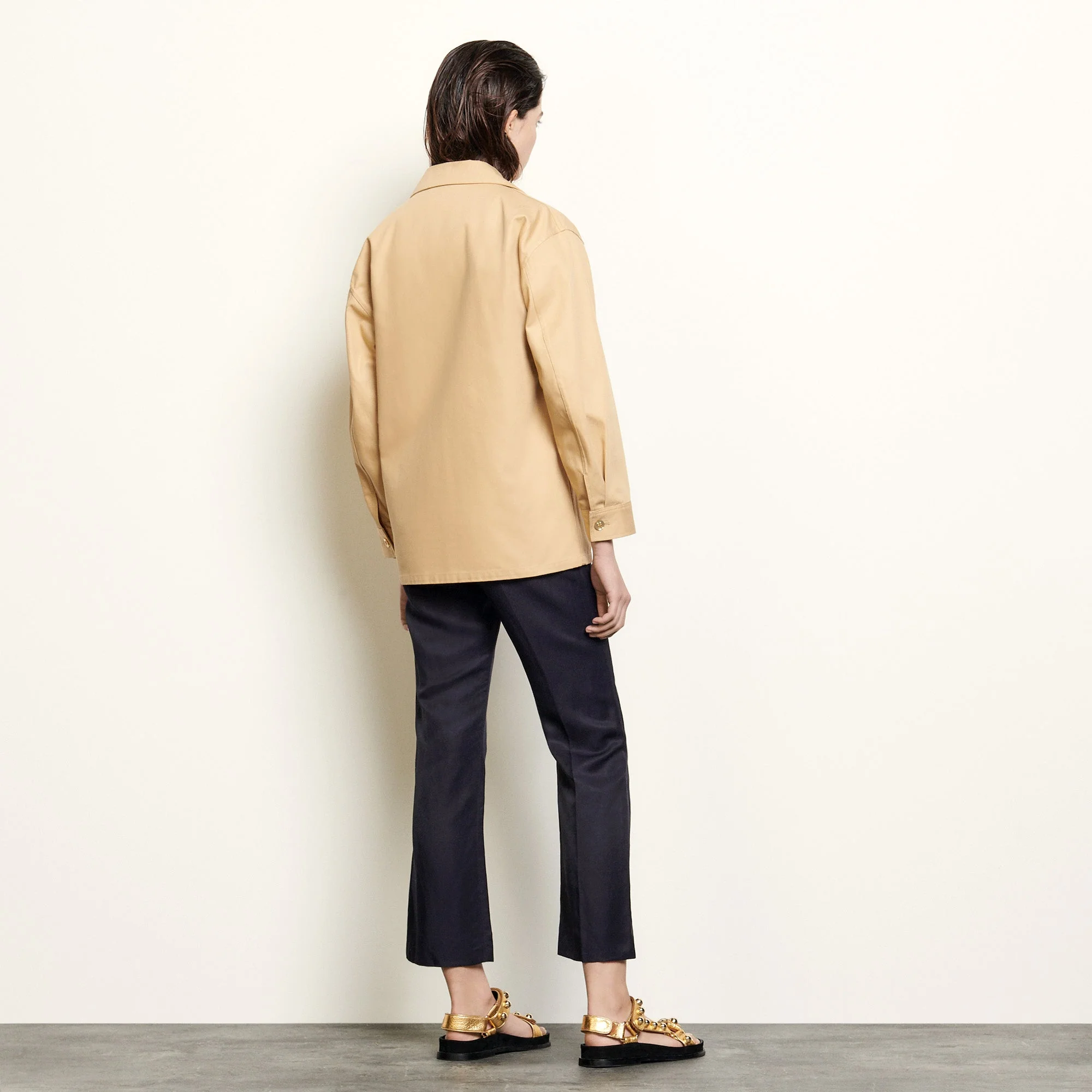 Chaqueta camisera con adornos Aha - Imagen 5