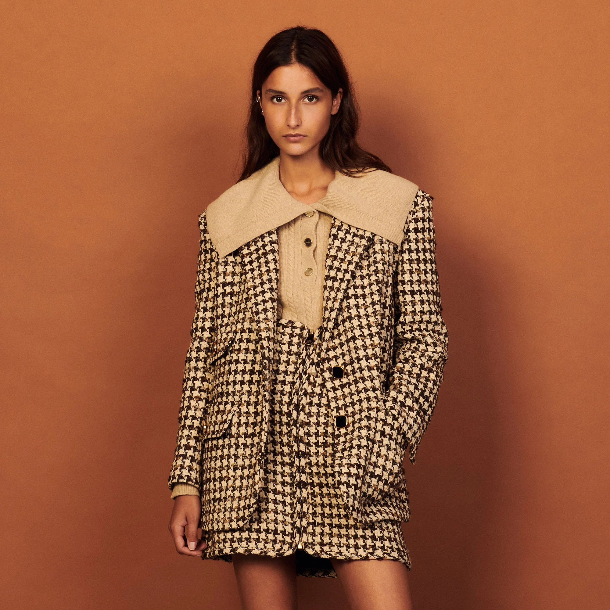 Chaqueta de sastre con pata de gallo - Imagen 3