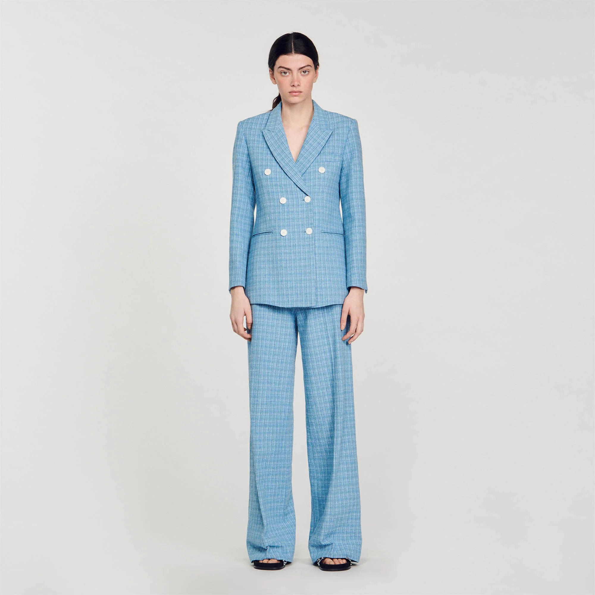 Chaqueta de traje de tweed - Imagen 7