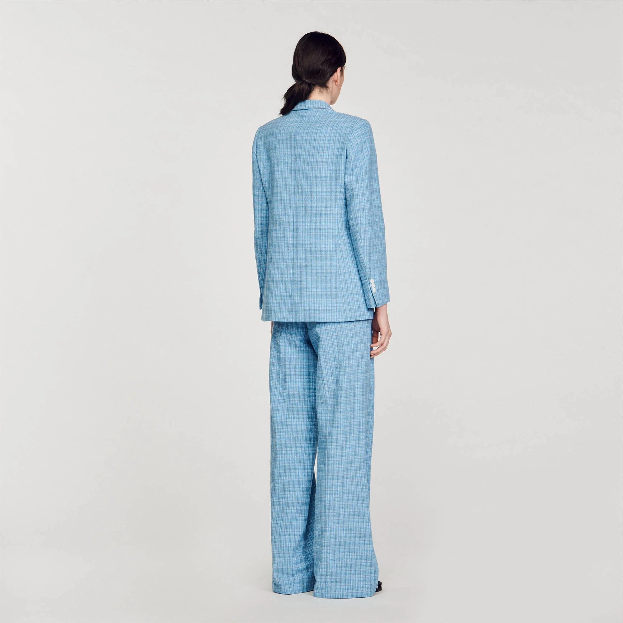 Chaqueta de traje de tweed - Imagen 4