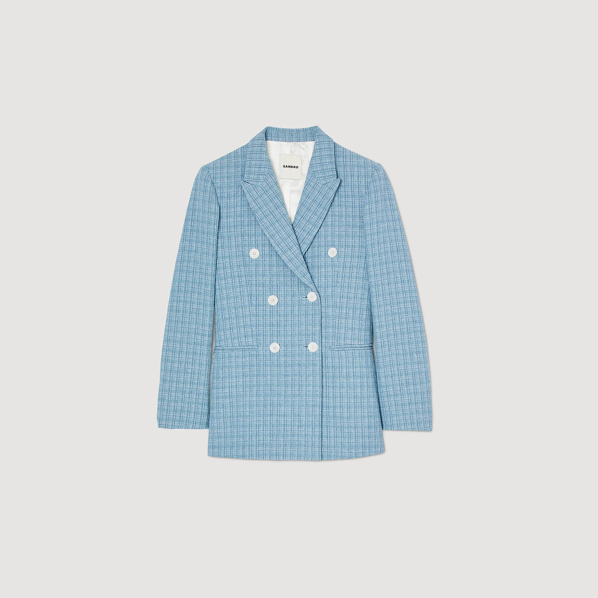 Chaqueta de traje de tweed - Imagen 6