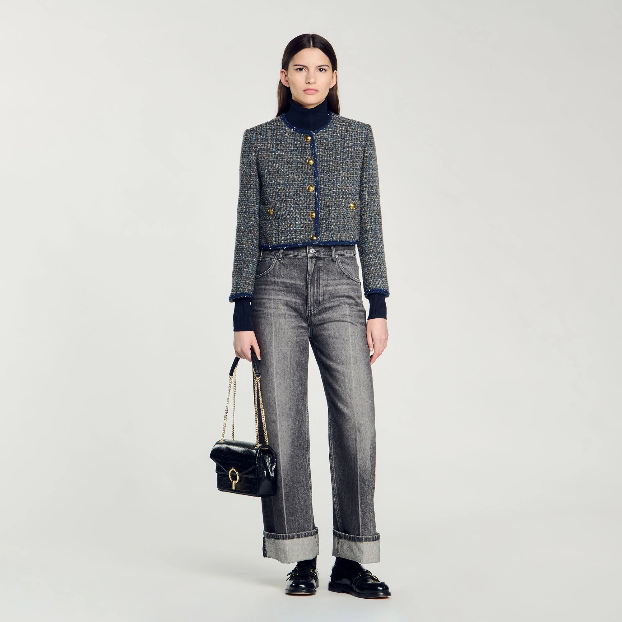 Chaqueta corta de tweed - Imagen 4