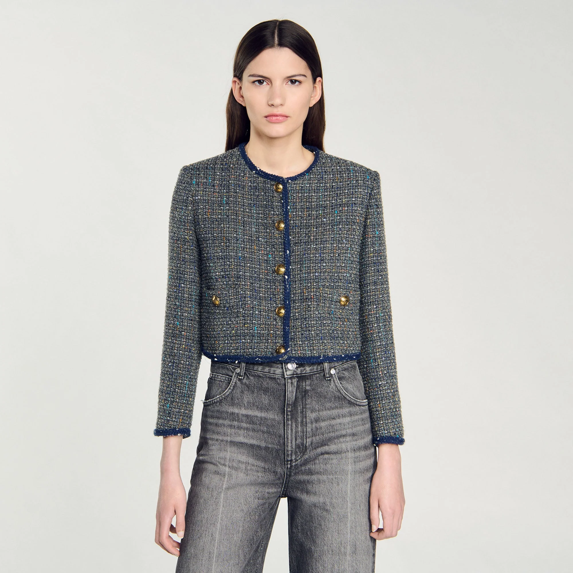 Chaqueta corta de tweed - Imagen 3