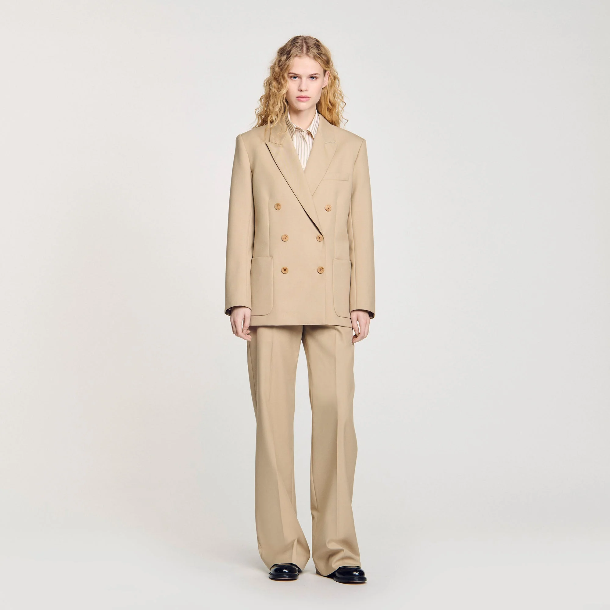 Chaqueta con botonadura cruzada - Imagen 6