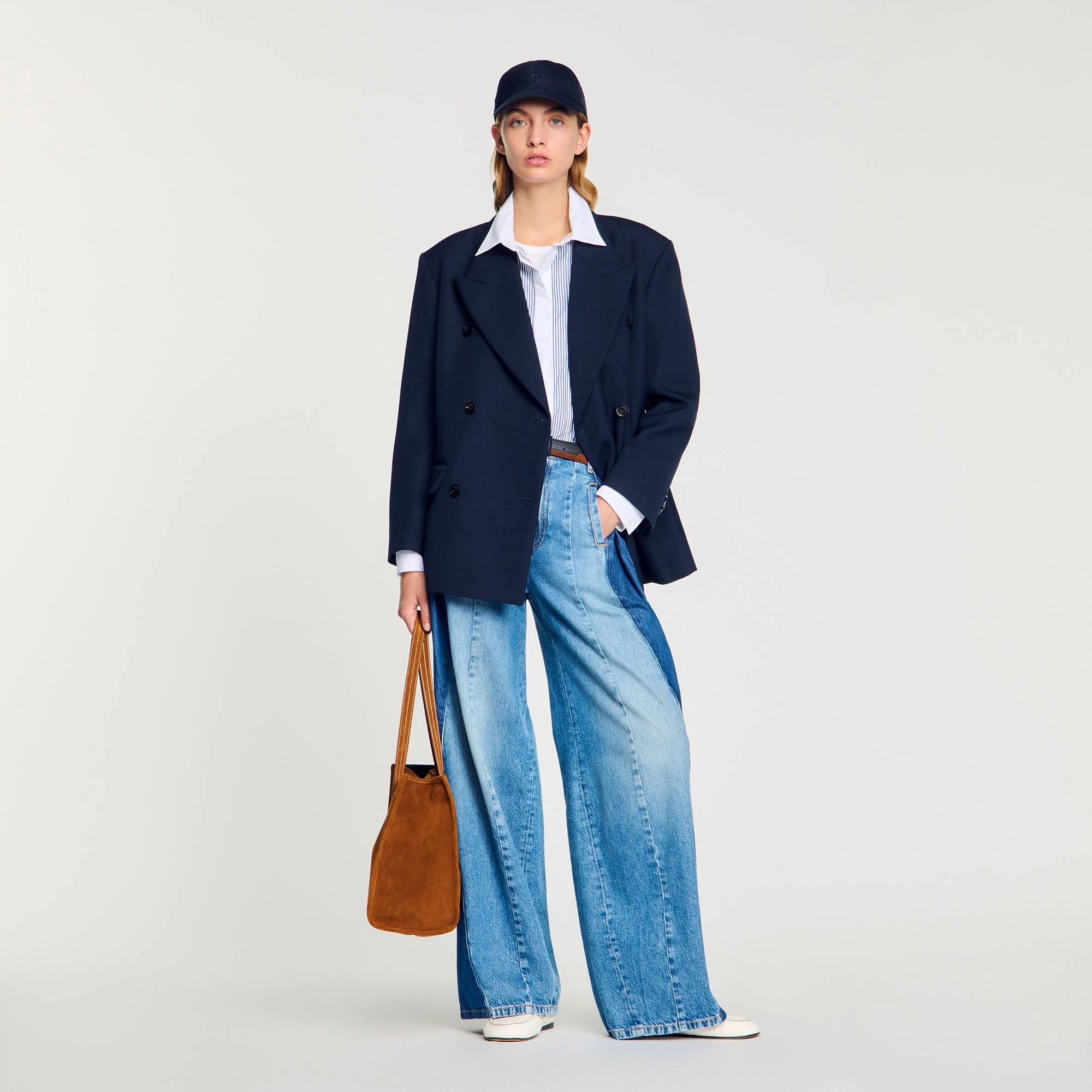 Chaqueta de traje de mezcla de lana - Imagen 3