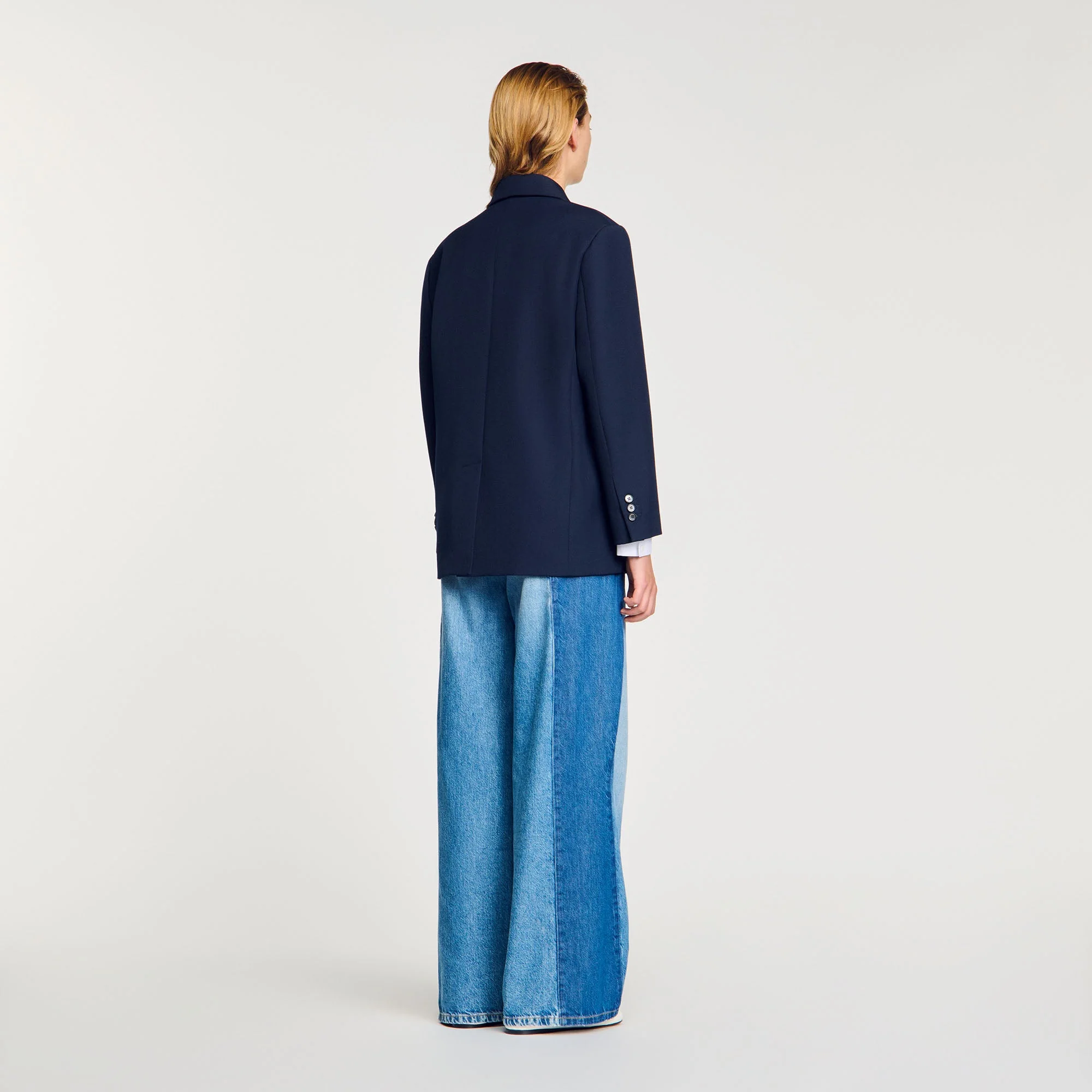 Chaqueta de traje de mezcla de lana - Imagen 4