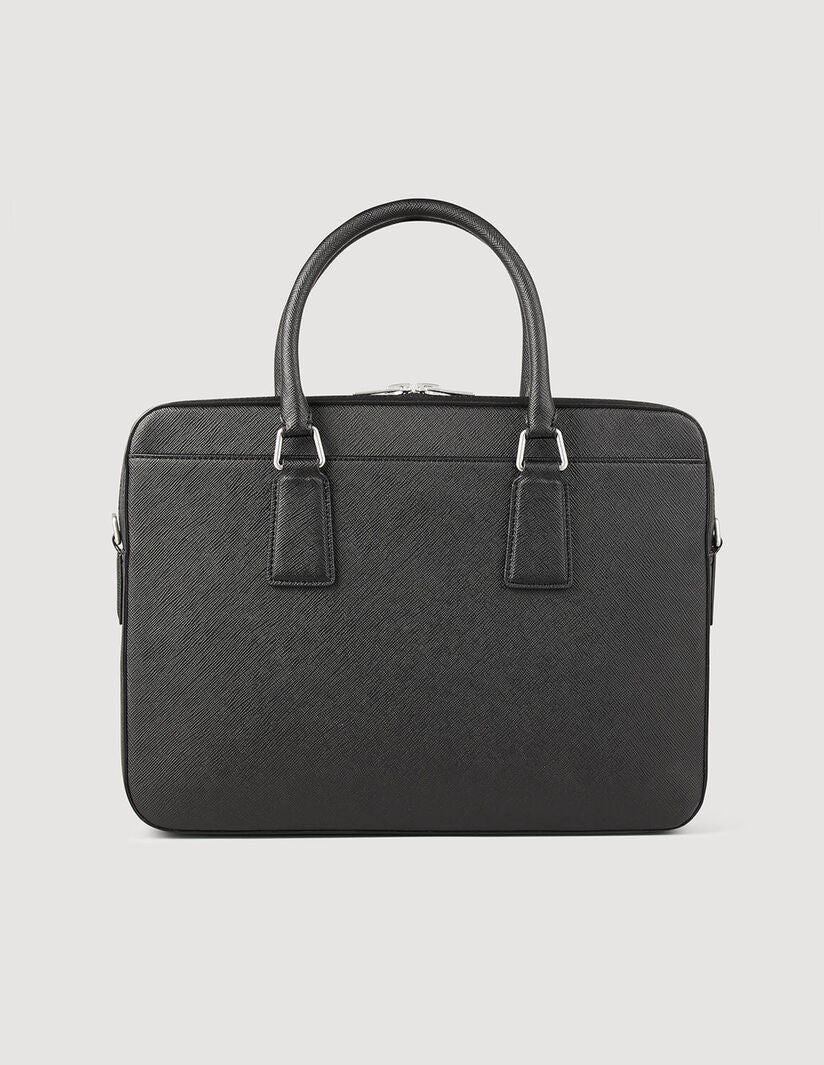 Maletín de formato fino de piel - Imagen 3