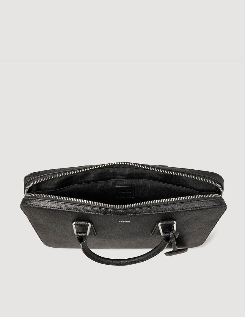 Maletín de formato fino de piel - Imagen 4